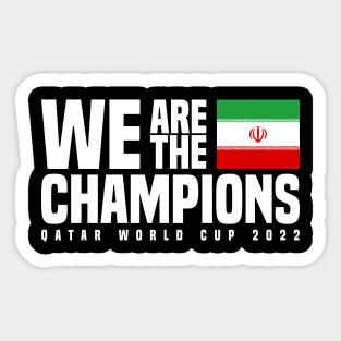 Qatar World Cup Champions 2022 - Iran Sticker